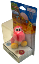 Yoshi's Woolly World Pink Yarn Yoshi Nintendo Amiibo *Boxed
