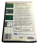 Crystal Dragon Sega Master System *No Manual* (Preowned)