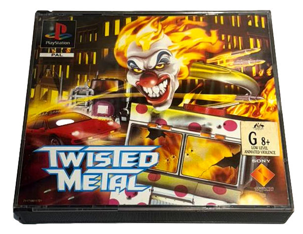 Twisted Metal PS1 PS2 PS3 PAL *No Manual* (Preowned)