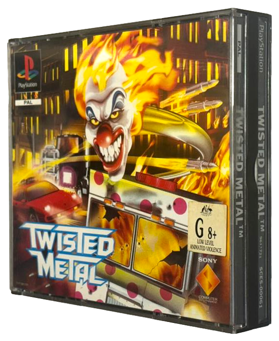 Twisted Metal PS1 PS2 PS3 PAL *No Manual* (Preowned)