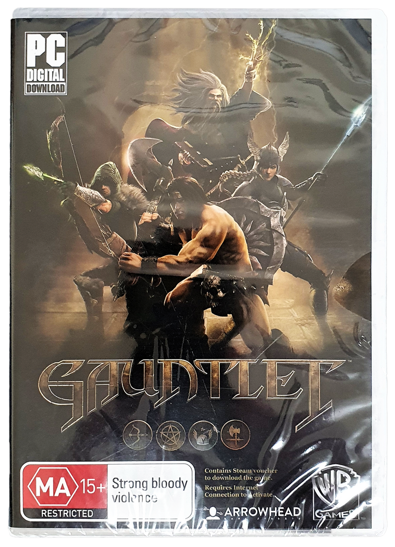 Gauntlet *Sealed* PC DVD