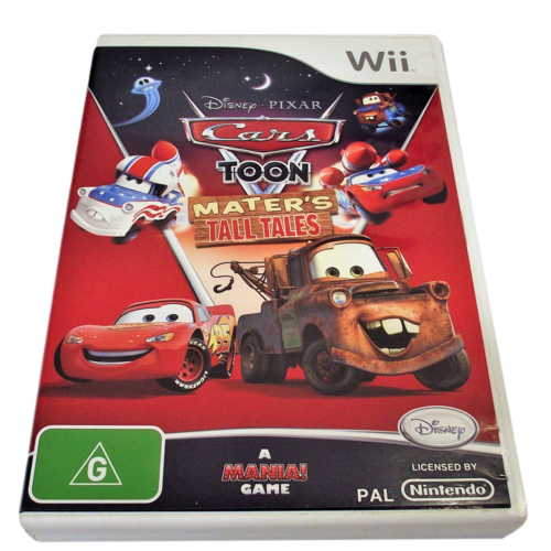 Cars Toon Mater's Tall Tales Wii PAL *No Manual* Wii U Compatible (Pre-Owned)