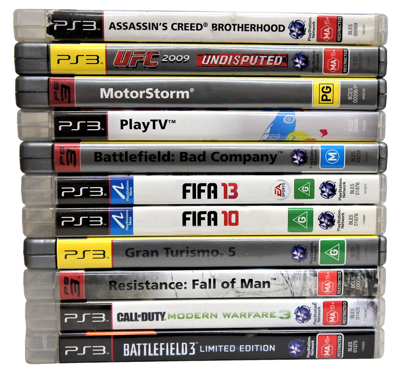 11 Titles PS3 Games Bundle PlayStation 3 Pack 1 PS3 Bulk Buy (Pre-Owned)