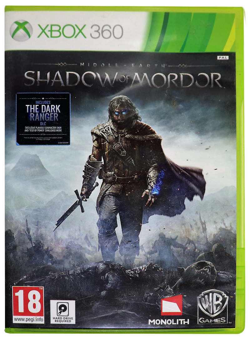 Middle Earth Shadow Of Mordor XBOX 360 PAL (Preowned)