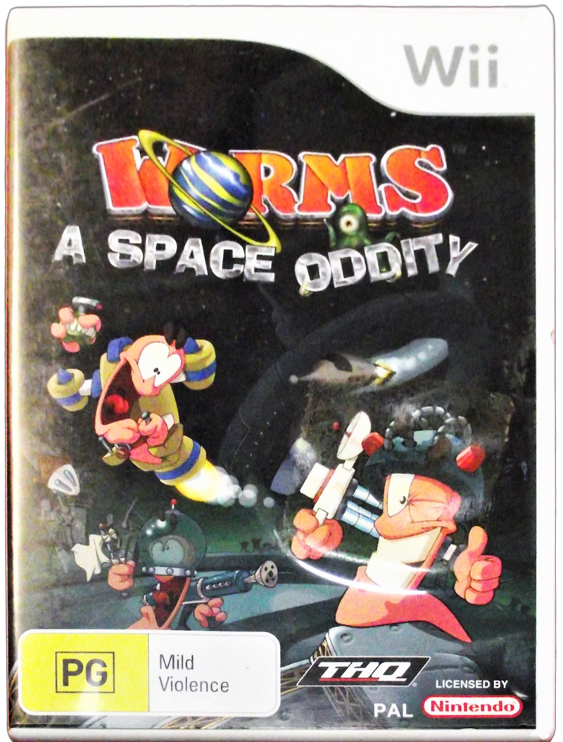 Worms: A Space Oddity Nintendo Wii PAL *Complete* (Pre-Owned)