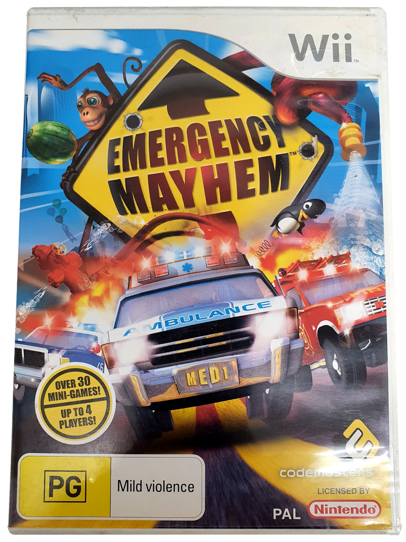 Emergency Mayhem Wii PAL *Complete* (Pre-Owned)