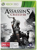 Assassin's Creed III XBOX 360 PAL (Preowned)