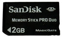 Sandisk 2GB Sony PSP Memory Stick Pro Duo Memory Card Camera Memory Genuine (Preowned) - Games We Played