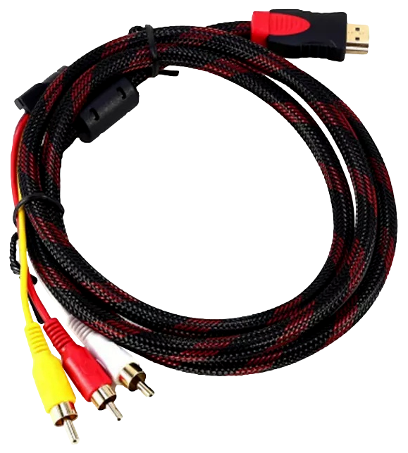 HDMI to AV  Audio Video RCA High Definition Cable 1.5M