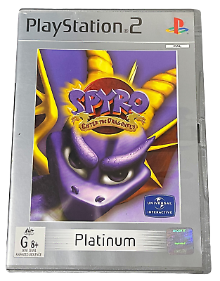 Spyro Enter the Dragonfly PS2 (Platinum) PAL *Complete* (Preowned)