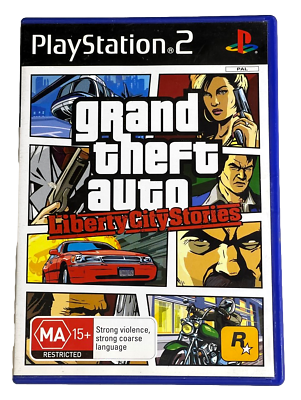 Grand Theft Auto Liberty City Stories PS2 PAL *Map No Manual* (Pre-Owned)
