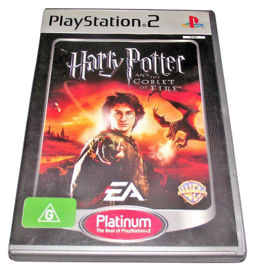 Harry Potter and the Goblet of Fire PS2 (Platinum) PAL *Complete* (Preowned)