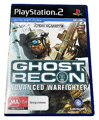 Tom Clancy's Ghost Recon Advanced Warfighter PS2 PAL *Complete* (Preowned)