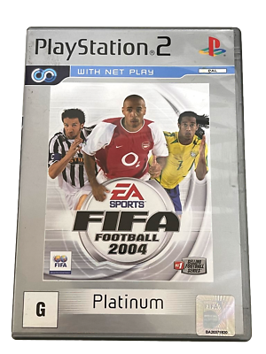 FIFA Football 2004 PS2 (Platinum) PAL *No Manual*