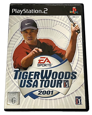 Tiger Woods USA Tour 2001 PS2 PAL *Complete* (Preowned)
