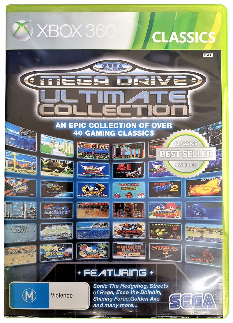 Sega Mega Drive Ultimate Collection XBOX 360 PAL (Pre-Owned)