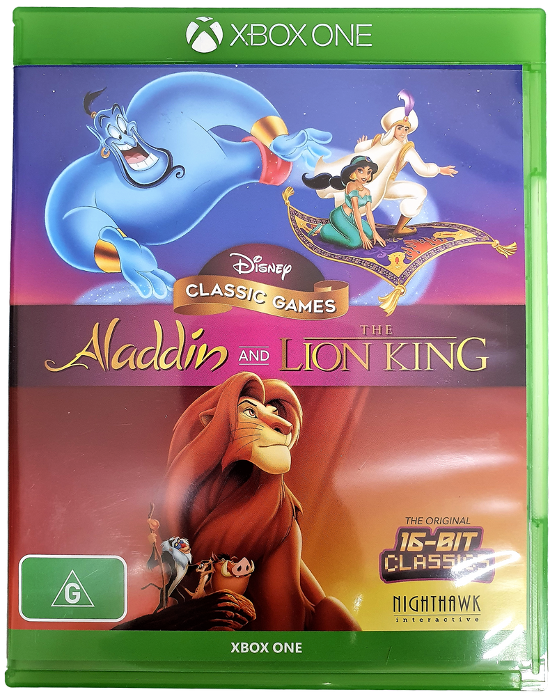 Disney Classic Games Aladdin And The Lion King Microsoft Xbox One (Pre-Owned)