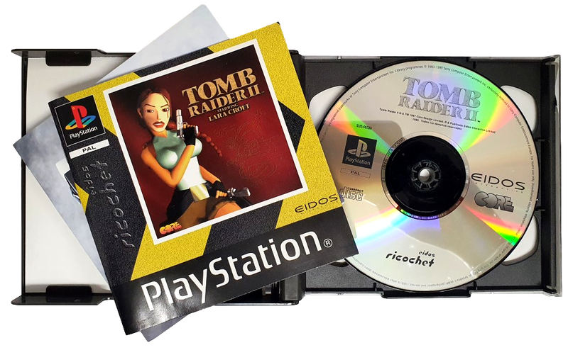 Tomb Raider II Starring Lara Croft PS1 PS2 PS3 PAL *Complete*