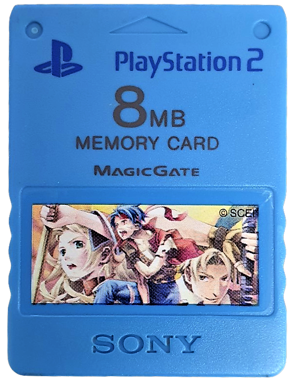 Wild Arms Alter Code F Magic Gate Sony PS2 Memory Card 8MB PlayStation 2 (Pre-Owned)