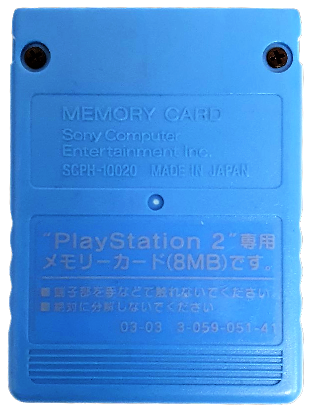Wild Arms Alter Code F Magic Gate Sony PS2 Memory Card 8MB PlayStation 2 (Pre-Owned)