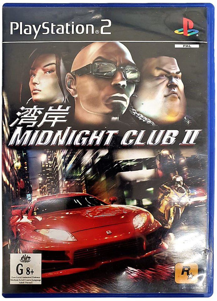 Midnight Club II PS2 PAL *No Manual* PlayStation 2 (Pre-Owned)