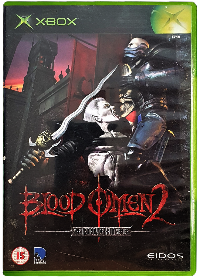 Blood Omen 2 The Legacy Of Kain Series Xbox Original PAL  *Complete* (Pre-Owned)