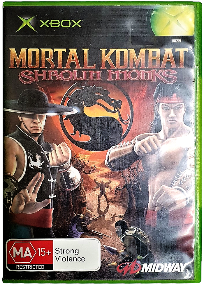 Mortal Kombat Shaolin Monks Xbox Original PAL  *No Manual* (Pre-Owned)