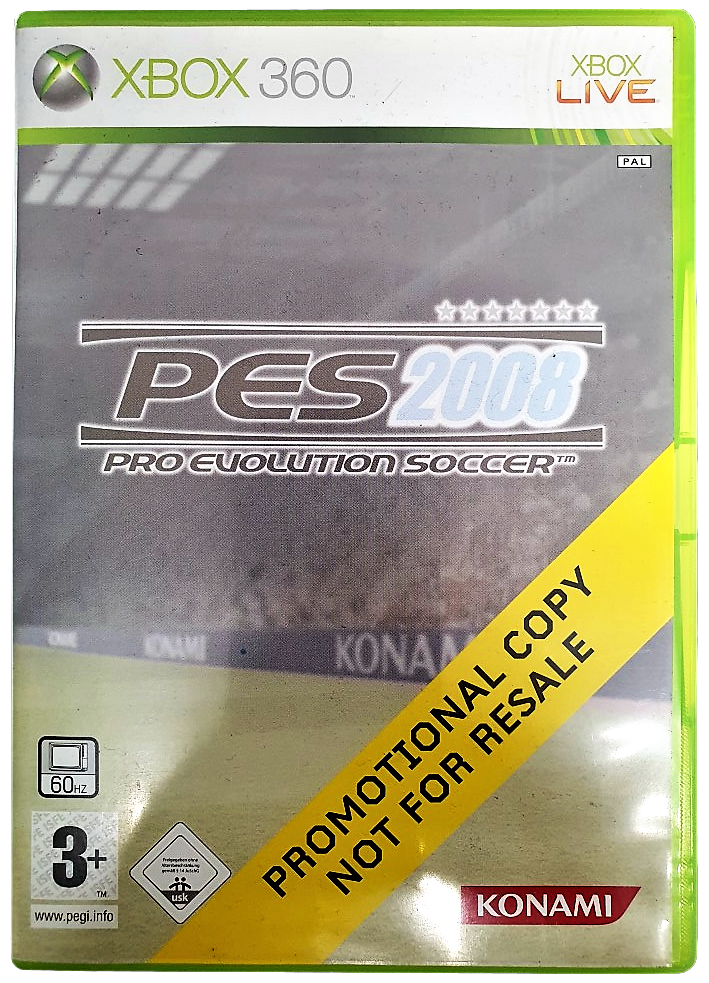Pro Evolution Soccer 2008 PES Promotional Copy XBOX 360 PAL XBOX360 (Pre-Owned)