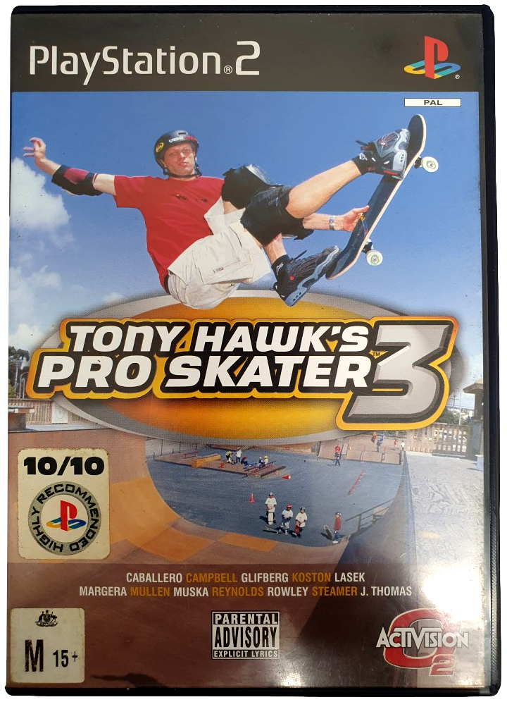 Tony Hawk's Pro Skater 3 PS2 PAL *Complete* PlayStation 2 (Pre-Owned)