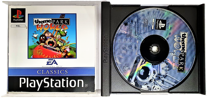 Theme Park World *Classics* PS1 PS2 PS3 PAL *Complete* (Pre-Owned)