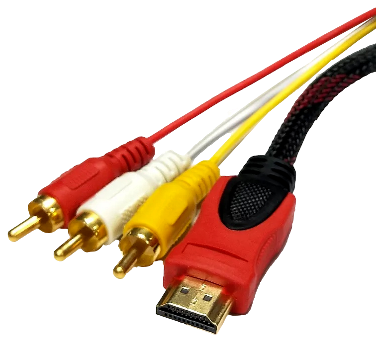 HDMI to AV  Audio Video RCA High Definition Cable 1.5M