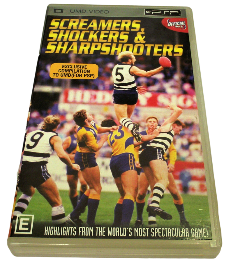 AFL Screamers, Shockers & Sharpshooters UMD VIDEO Sony Region Free (Pre-Owned)