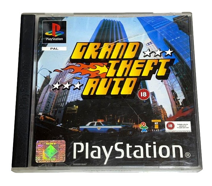 Grand Theft Auto PS1 PS2 PS3 PAL *Complete* (Preowned)