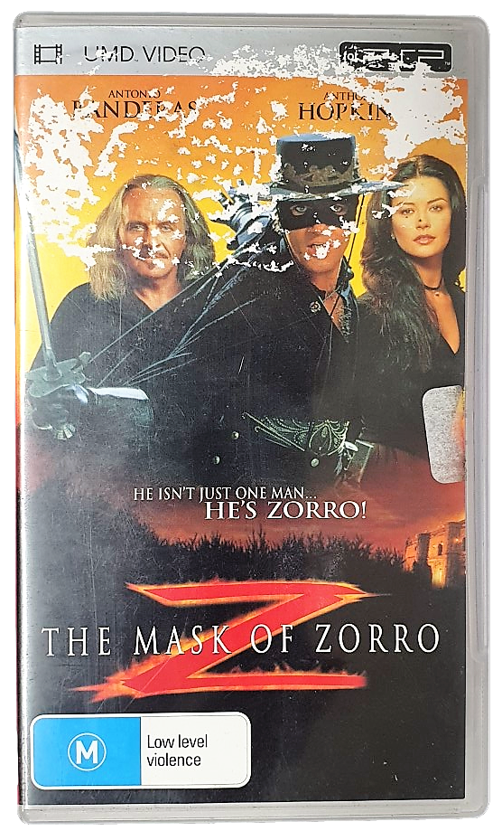 The Mask Of Zorro UMD VIDEO Sony PSP PAL (Pre-Owned)