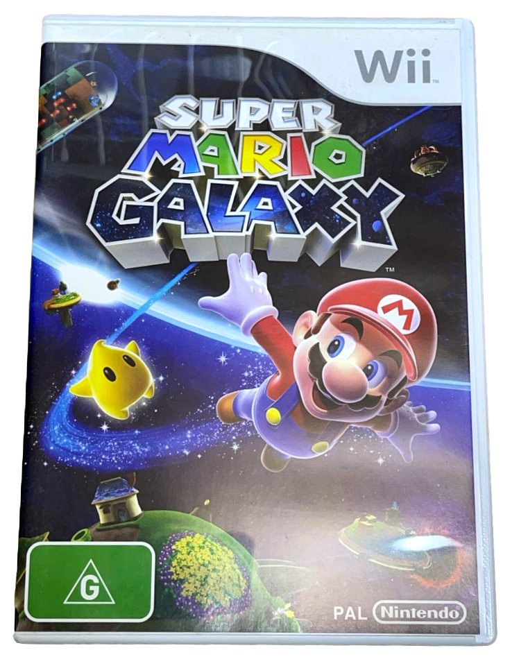 Super Mario Galaxy Nintendo Wii PAL *Complete*  Wii U Compatible (Pre-Owned)