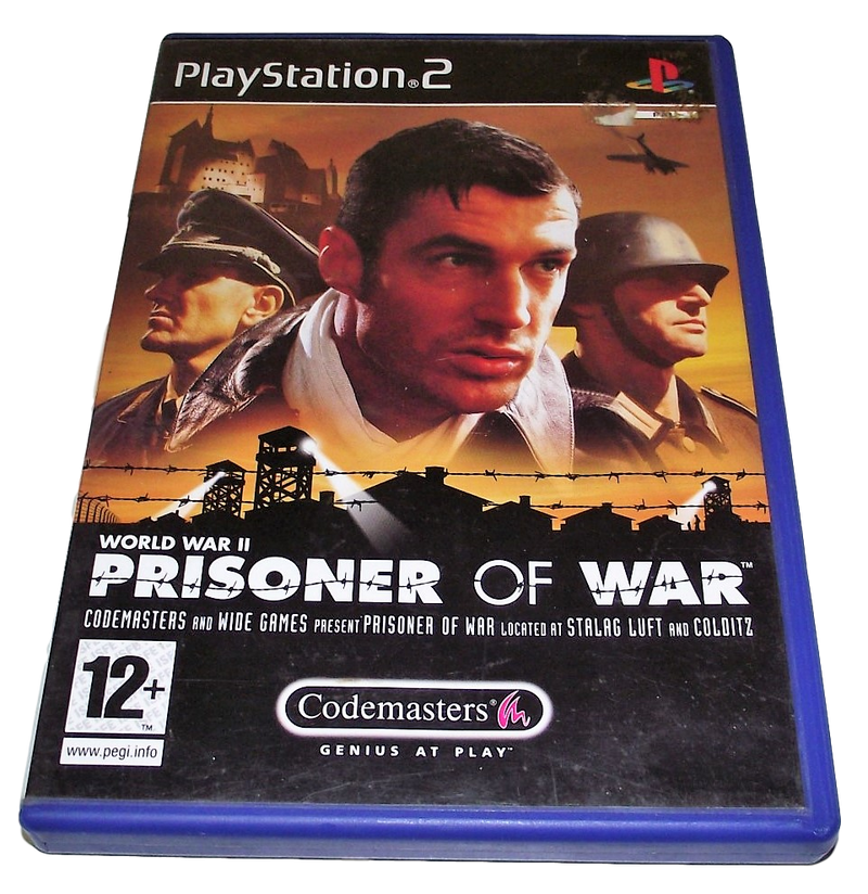 Prisoner of War PS2 PAL *No Manual* WWII (Preowned)
