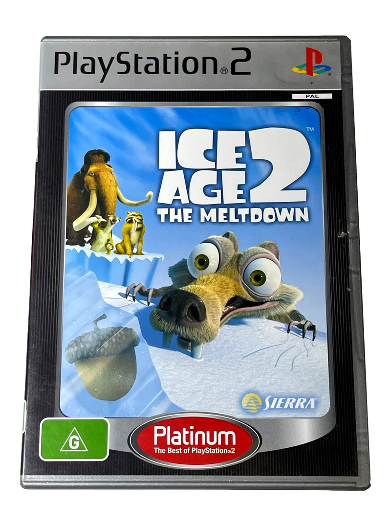 Ice Age 2 The Meltdown PS2 (Platinum) PAL *Complete*