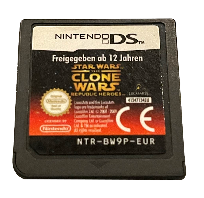 Star Wars The Clone Wars Republic Heroes Nintendo DS 2DS 3DS *Cartridge Only* (Pre-Owned)