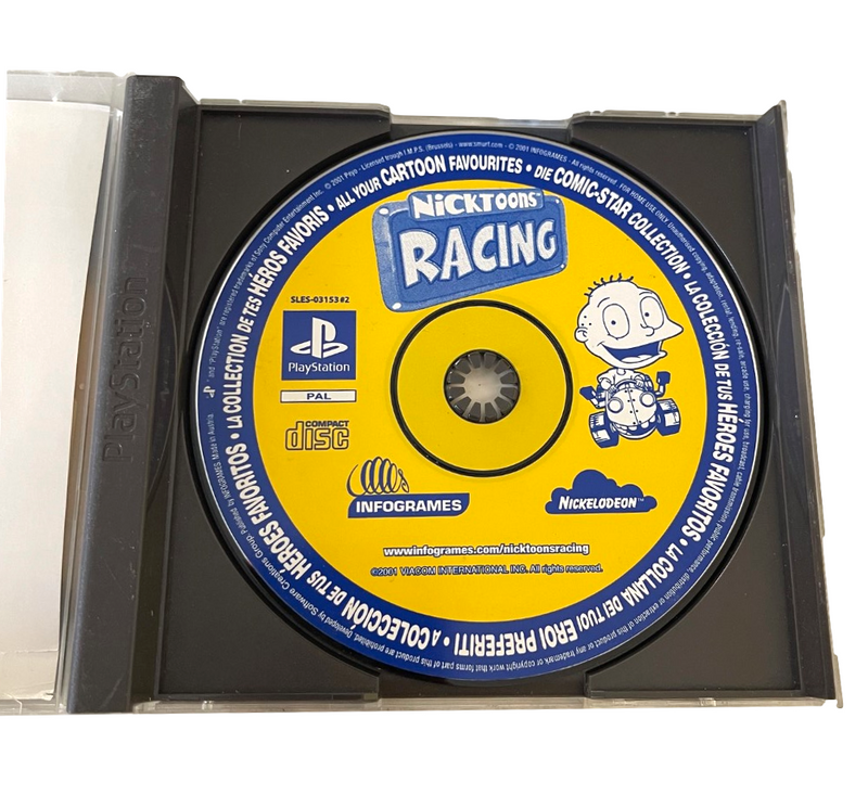 Nicktoons Racing PS1 PS2 PS3 PAL *No Manual* (Preowned)