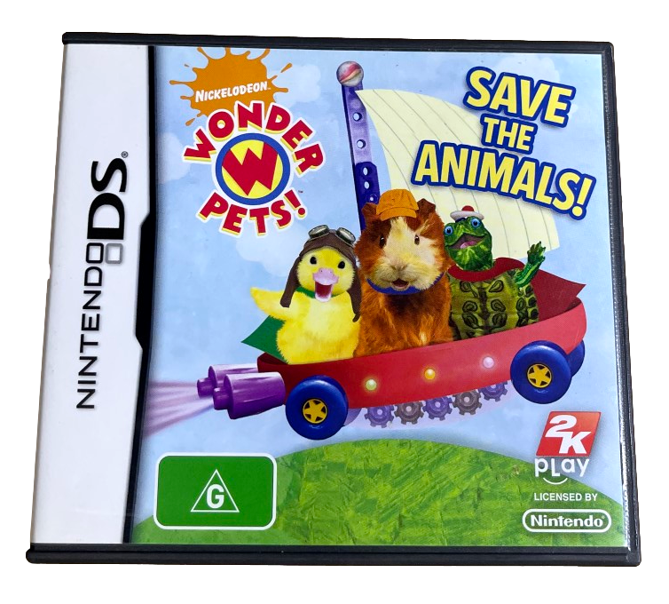 Wonder Pets Save the Animals! Nintendo DS 3DS Game *Complete* (Pre-Owned)