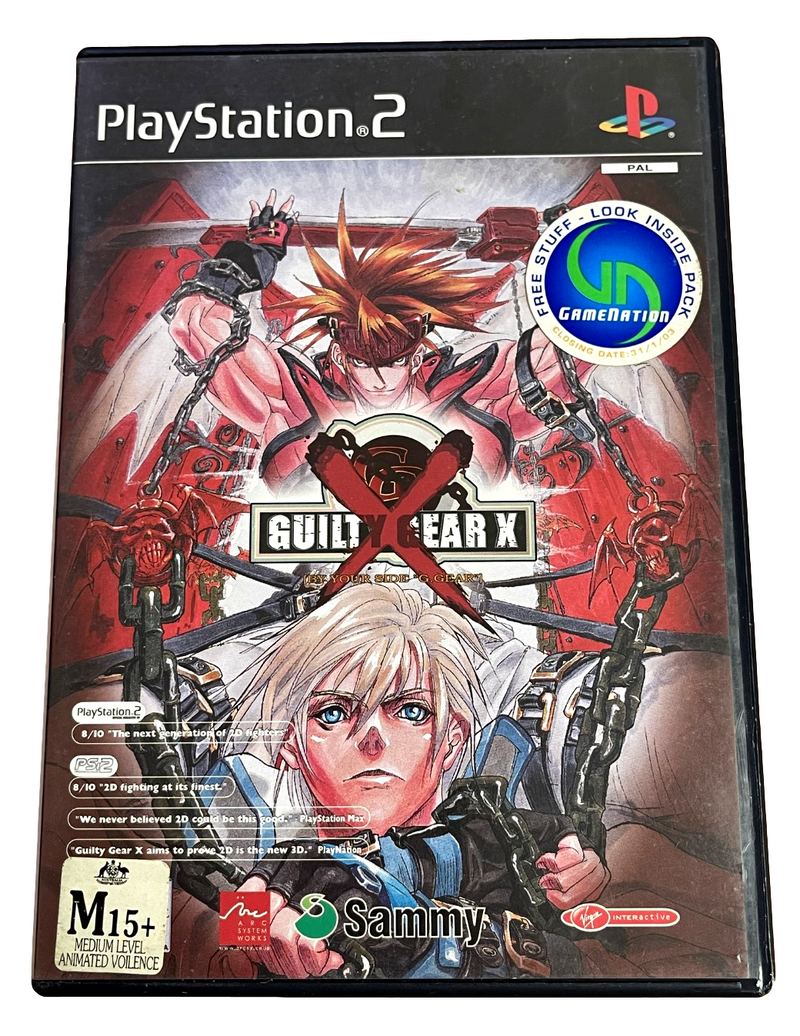 Guilty Gear X PS2 PAL *Complete* (Preowned)