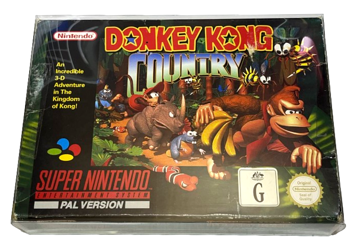 Donkey Kong Country  Nintendo SNES Boxed PAL *Complete*