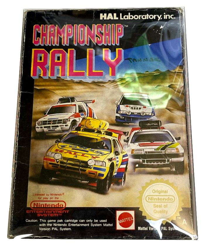 Championship Rally Nintendo NES Boxed PAL *Complete* (Preowned)
