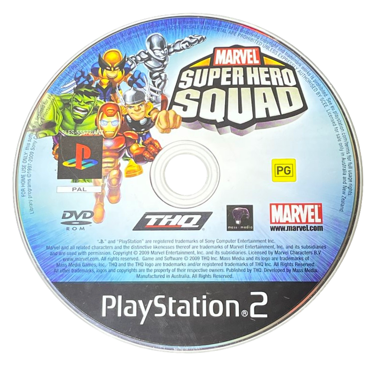 Marvel Super Hero Squad PS2 PAL *Disc Only* Playstation (Preowned)