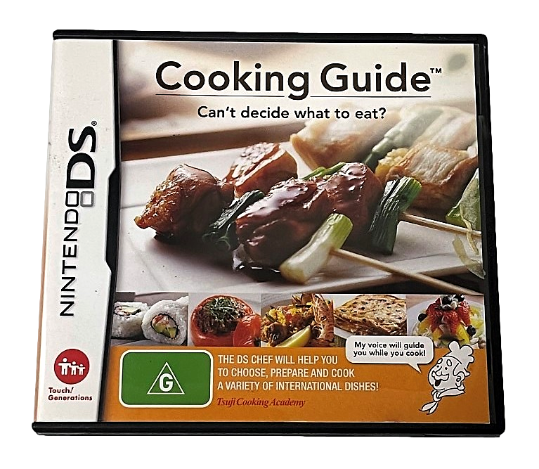 Cooking Guide Nintendo DS 2DS 3DS Game *Complete* (Pre-Owned)