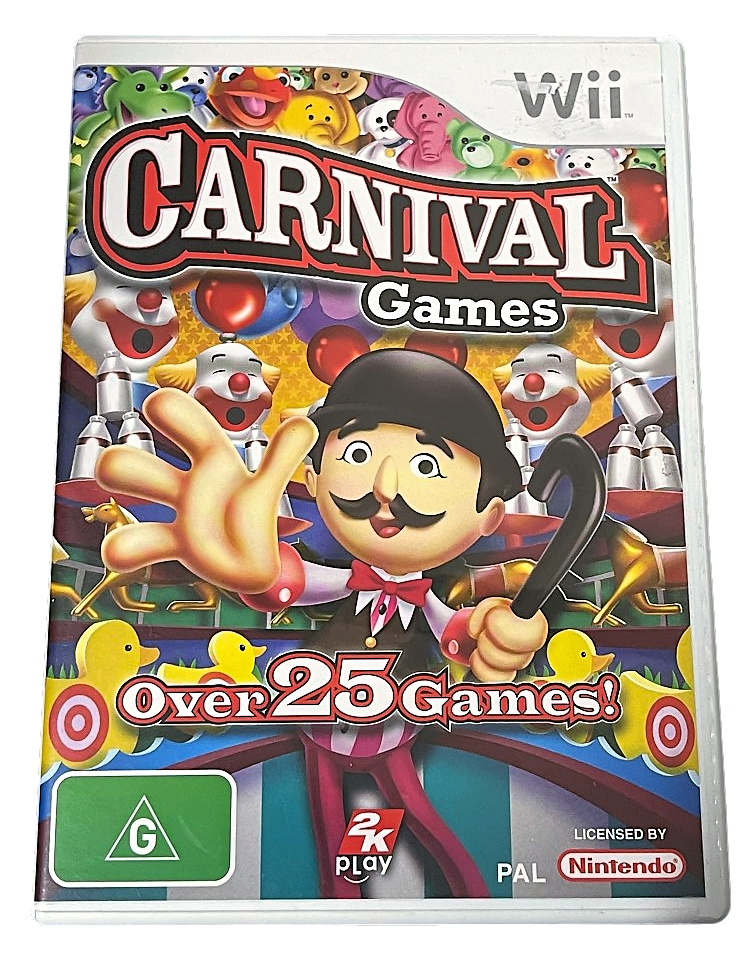 Carnival Games Nintendo Wii PAL *No Manual* Wii U Compatible (Pre-Owned)