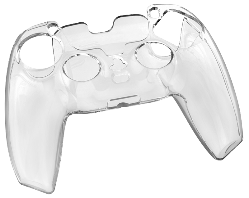 Clear Crystal Case for PS5 Controller Cover Protective Anti Scratch