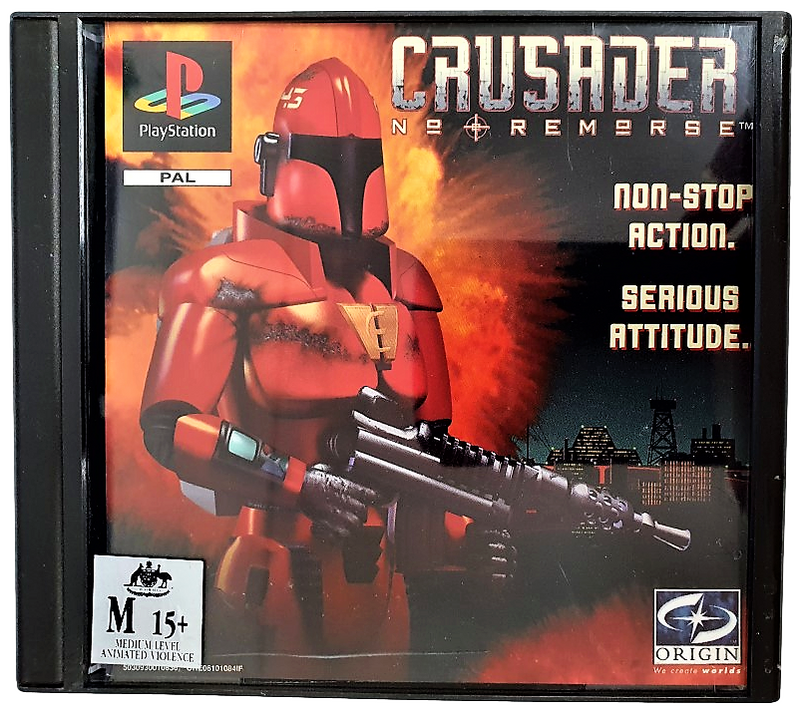 Crusader No Remorse PS1 PS2 PS3 PAL *Complete* (Pre-Owned)