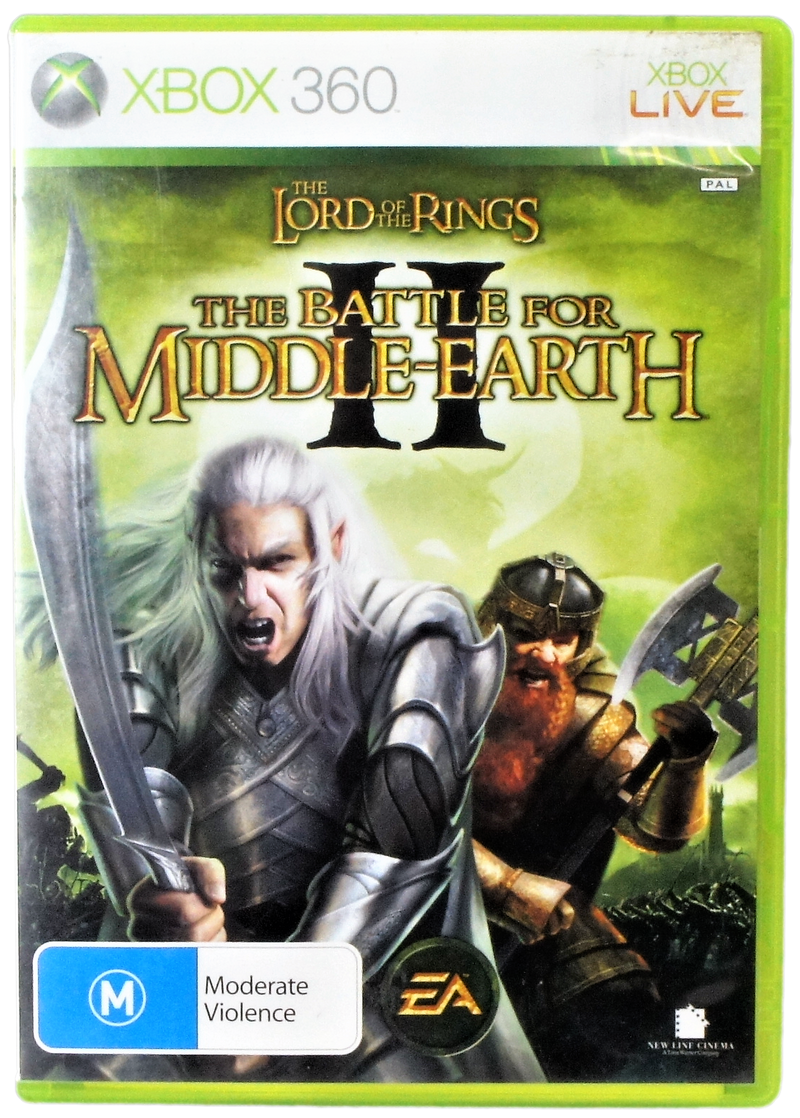 LOTR Battle For Middle Earth II XBOX 360 PAL (Preowned)