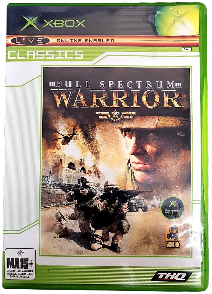Full Spectrum Warrior (Classics) Xbox Original PAL *Complete* (Preowned)